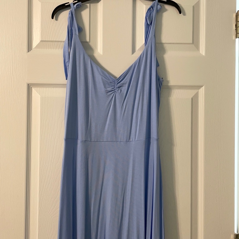 Baby blue Jersey dress
